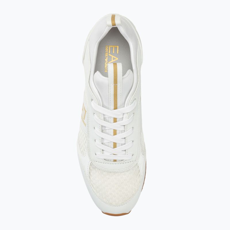 Boty EA7 Emporio Armani Black & White Laces triple white/gold/honey 5