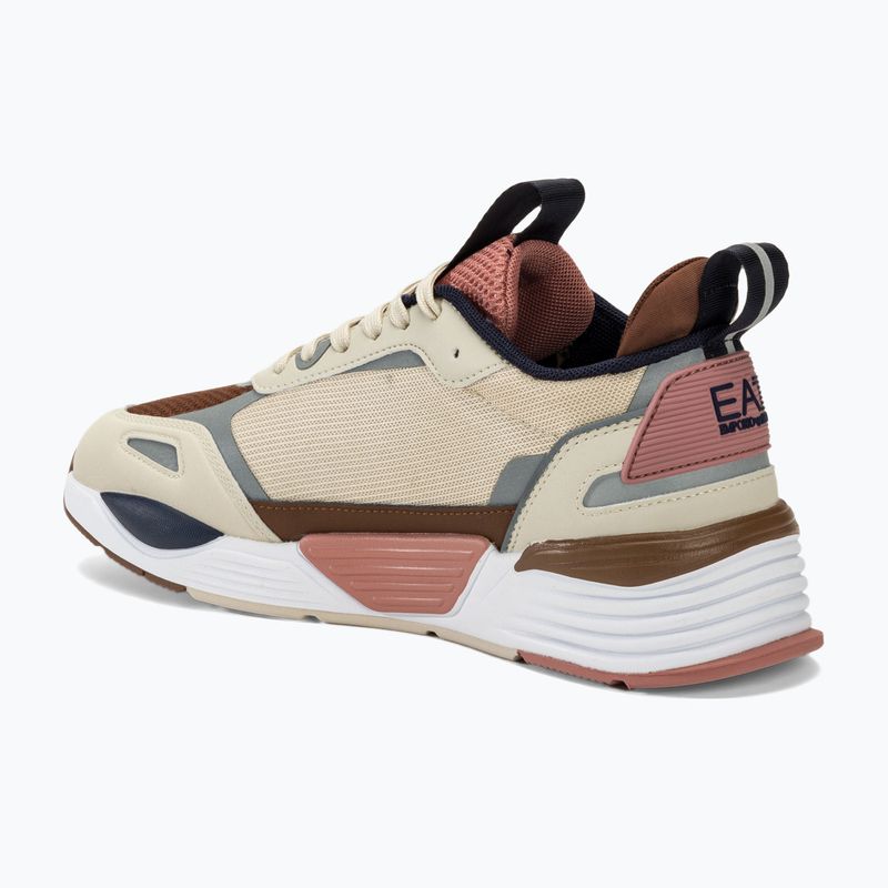 Boty EA7 Emporio Armani Ace Runner rainy day/black iris/emperador/terracotta 3