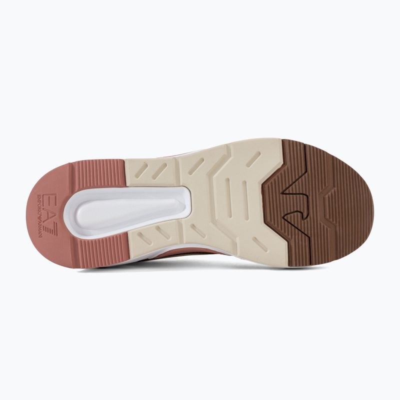 Boty EA7 Emporio Armani Ace Runner rainy day/black iris/emperador/terracotta 4