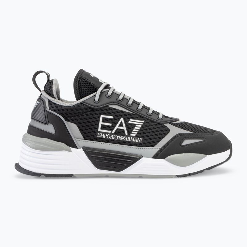 Boty EA7 Emporio Armani Ace Runner Mesh black/ silver 2