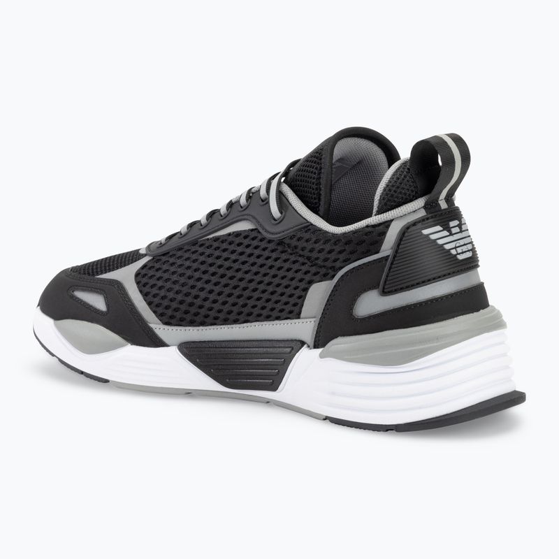 Boty EA7 Emporio Armani Ace Runner Mesh black/ silver 3