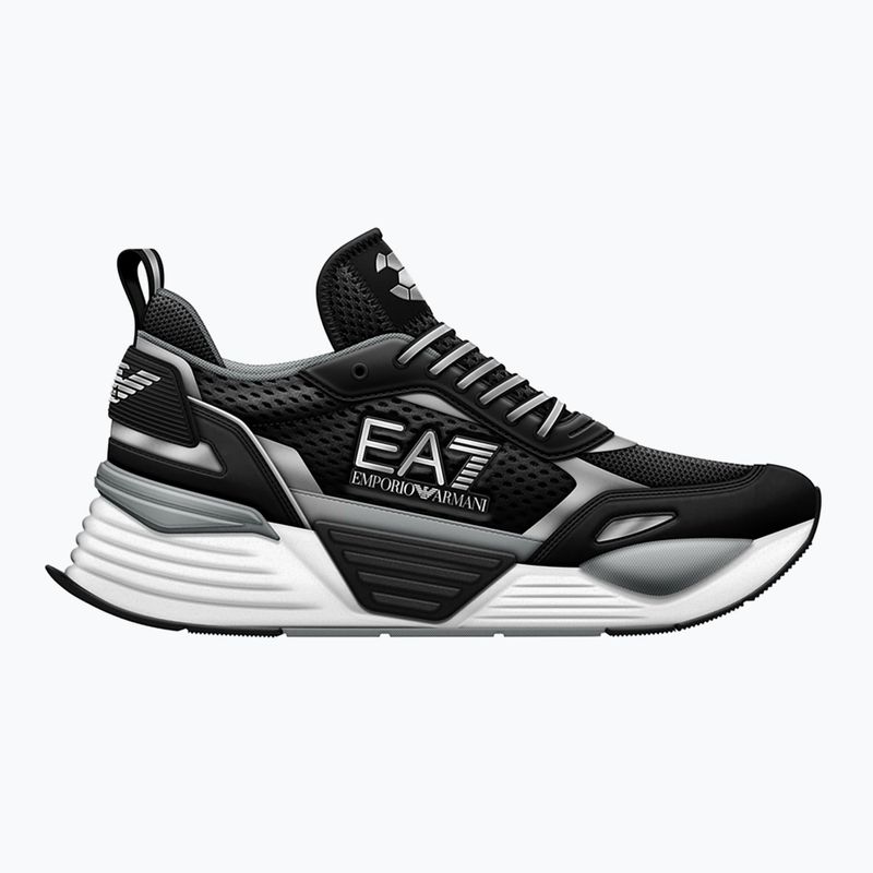 Boty EA7 Emporio Armani Ace Runner Mesh black/ silver 8