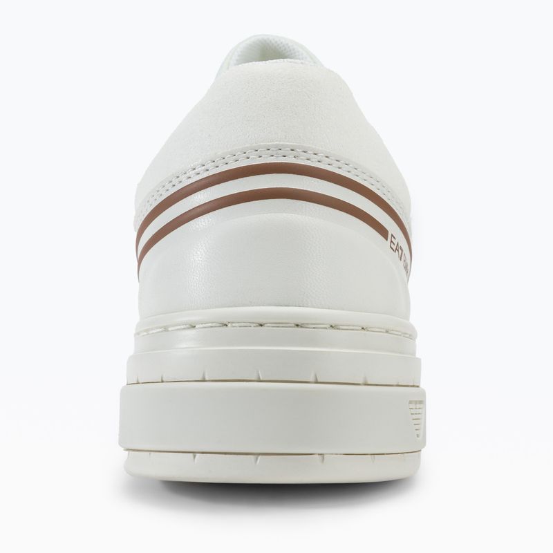 Boty EA7 Emporio Armani Summer Court triple off white/tan 6