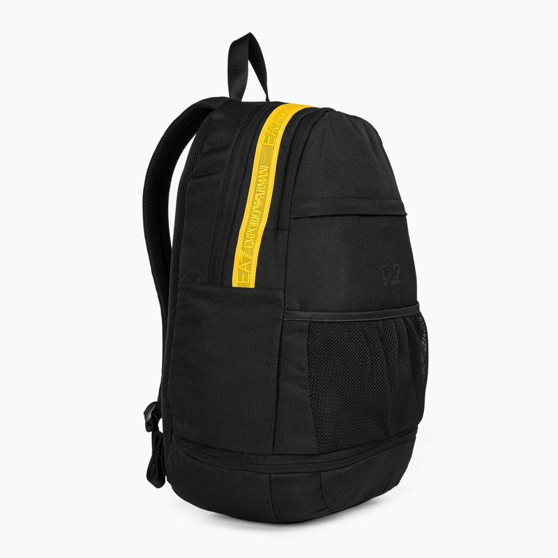 Pánský batoh EA7 Emporio Armani Train Logo Tape 25 l black/giallo 2