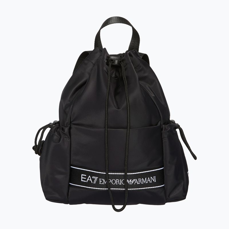Dámský batoh EA7 Emporio Armani Train Logo Tape black