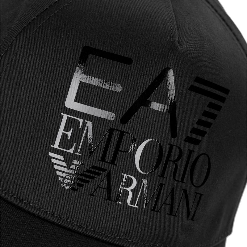 Dámská kšiltovka  EA7 Emporio Armani Train Logo Series black 3