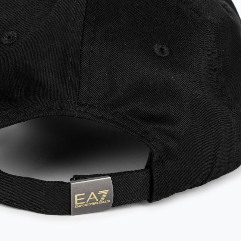 Dámská kšiltovka  EA7 Emporio Armani Train Logo Series black 4