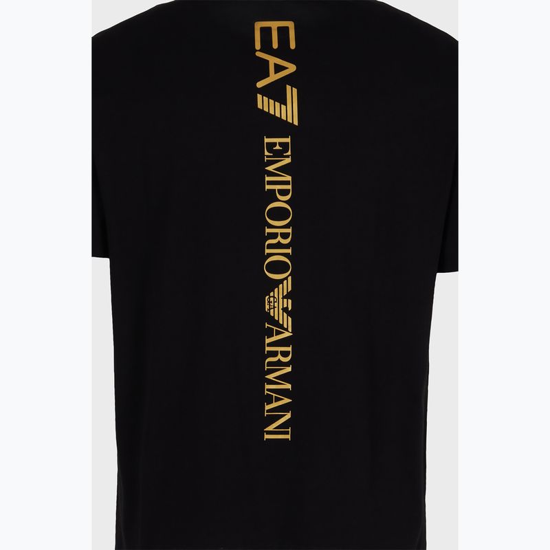 Pánské tričko EA7 Emporio Armani Train Series Extended Logo černé 4