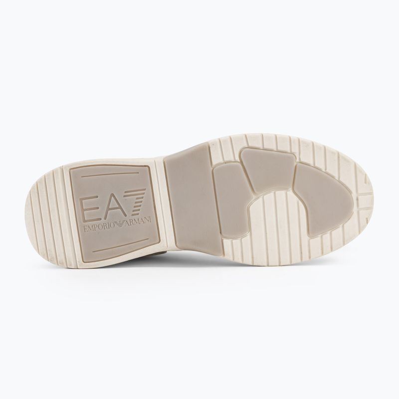 Boty EA7 Emporio Armani Basket Mid white/iridescent 4