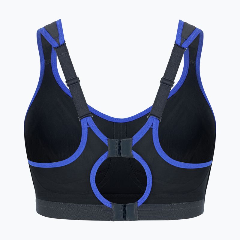 Tréninková podprsenka Shock Absorber Active Multi modrá/tmavě šedá 2