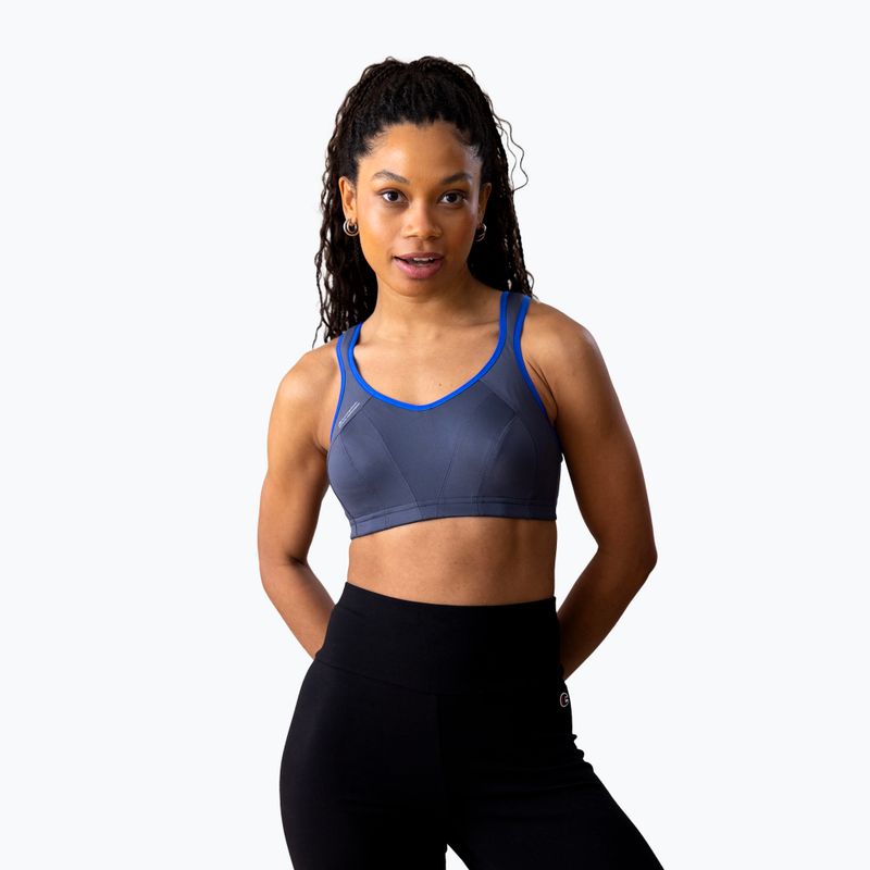 Tréninková podprsenka Shock Absorber Active Multi modrá/tmavě šedá 3
