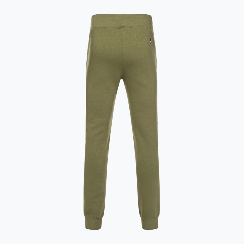 Champion Rochester Rib Cuff tmavě zelené pánské kalhoty 2