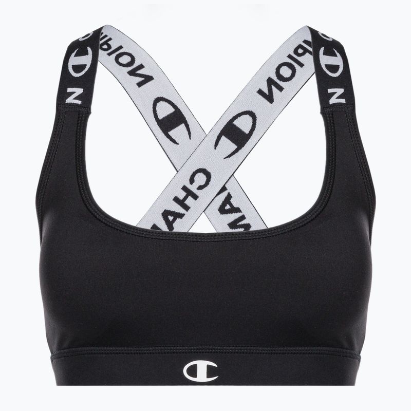 Champion Legacy černá fitness podprsenka