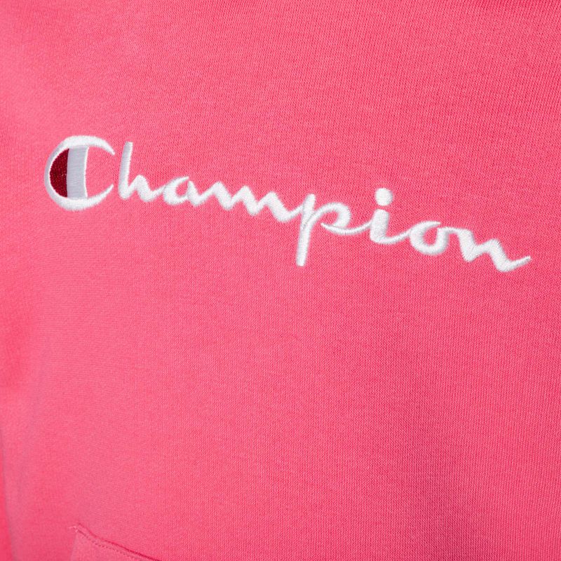 Dětská mikina Champion Legacy tmavě růžová 3