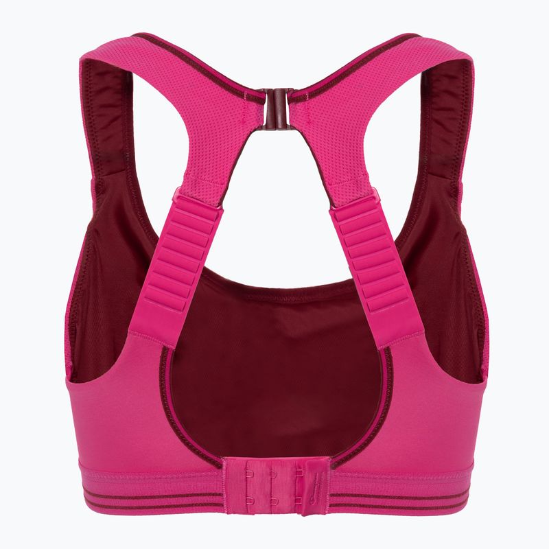 Fitness  podprsenka Shock Absorber Ultimate Run Bra pink 5