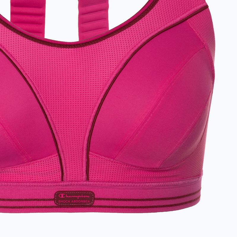 Fitness  podprsenka Shock Absorber Ultimate Run Bra pink 6