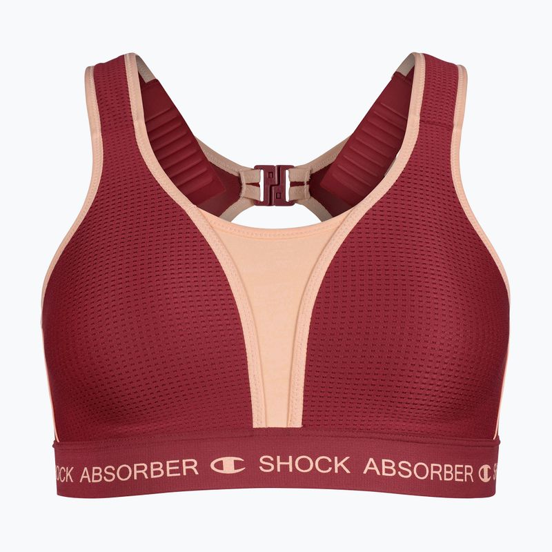 Fitness  podprsenka Shock Absorber Ultimate Run Bra Padded tibetan red 6