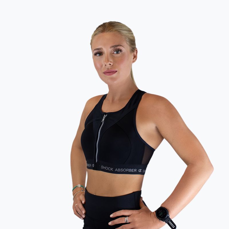 Fitness  podprsenka Shock Absorber Infinity Power Bra black 3