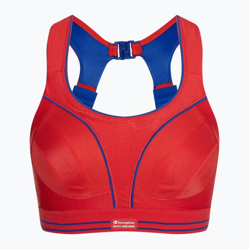 Podprsenka Shock Absorber Ultimate Run Bra red/blue