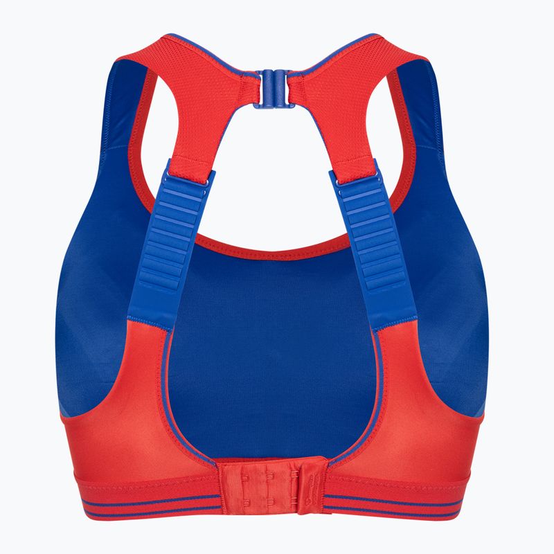 Podprsenka Shock Absorber Ultimate Run Bra red/blue 2