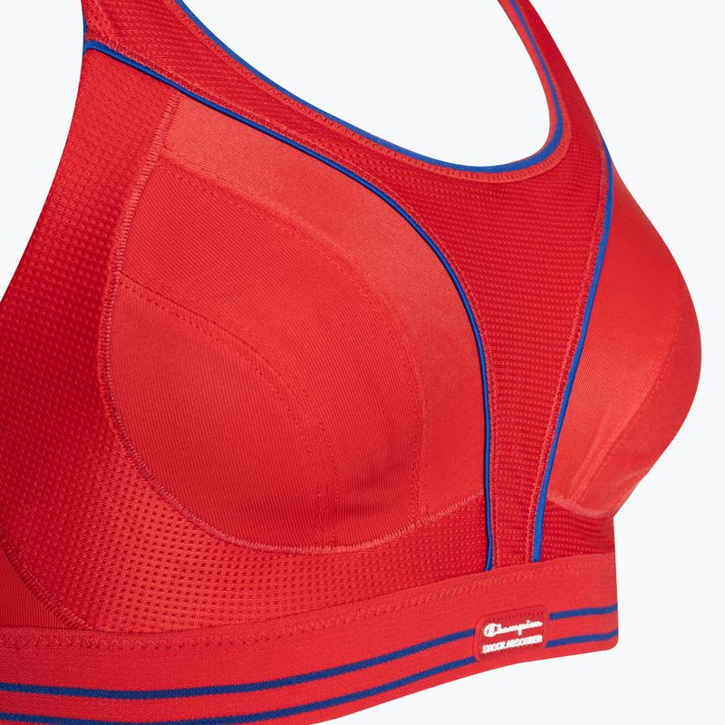 Podprsenka Shock Absorber Ultimate Run Bra red/blue 5