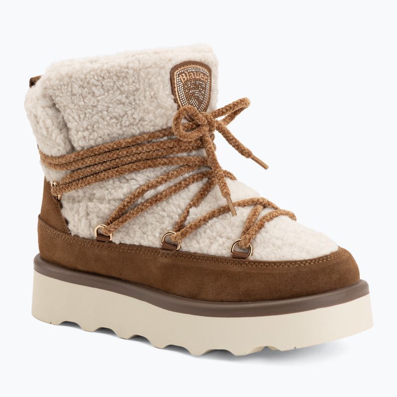 Dámské sněhule Blauer USA F6DOYLE01 cream/brown
