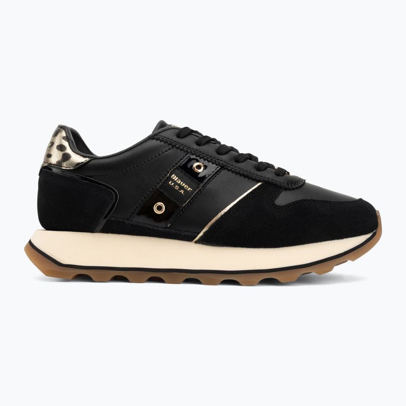Dámské boty Blauer USA F6MILLS01 black/leopard 2
