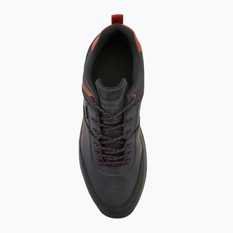 Pánské boty Geox Terrestre ABX navy/dark orange 5