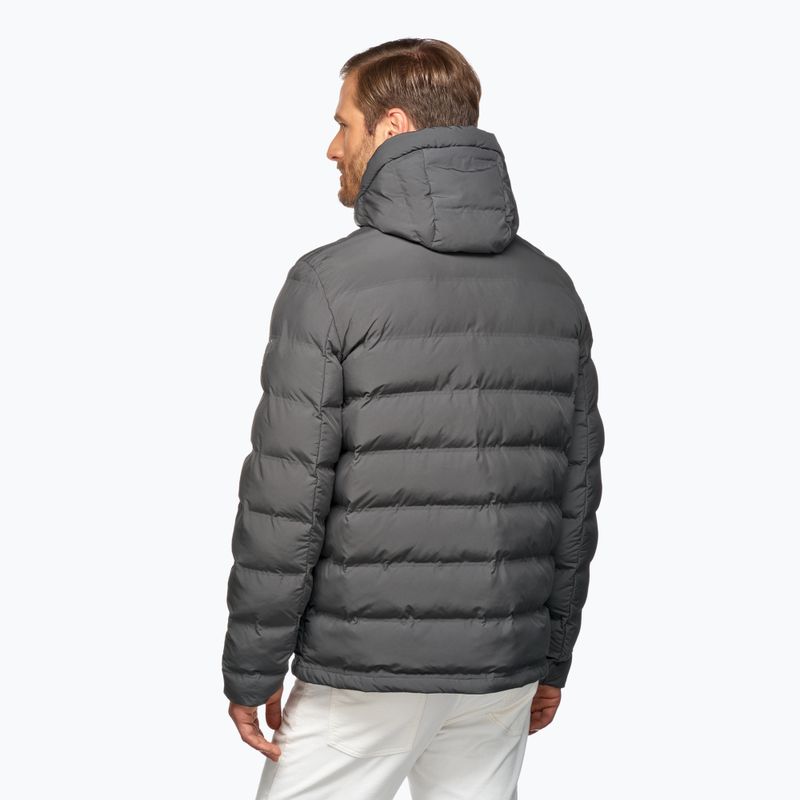 Pánská zateplená bunda  Geox Spherica™ Parka asphalt 2