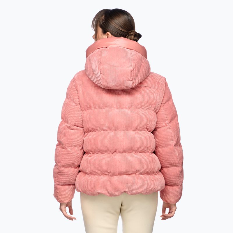 Dámská zateplená bunda Geox Loisia Parka dusty rose 2