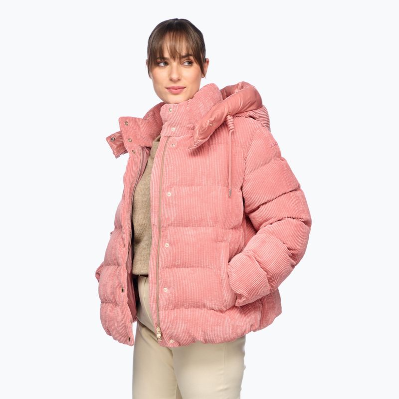 Dámská zateplená bunda Geox Loisia Parka dusty rose 3