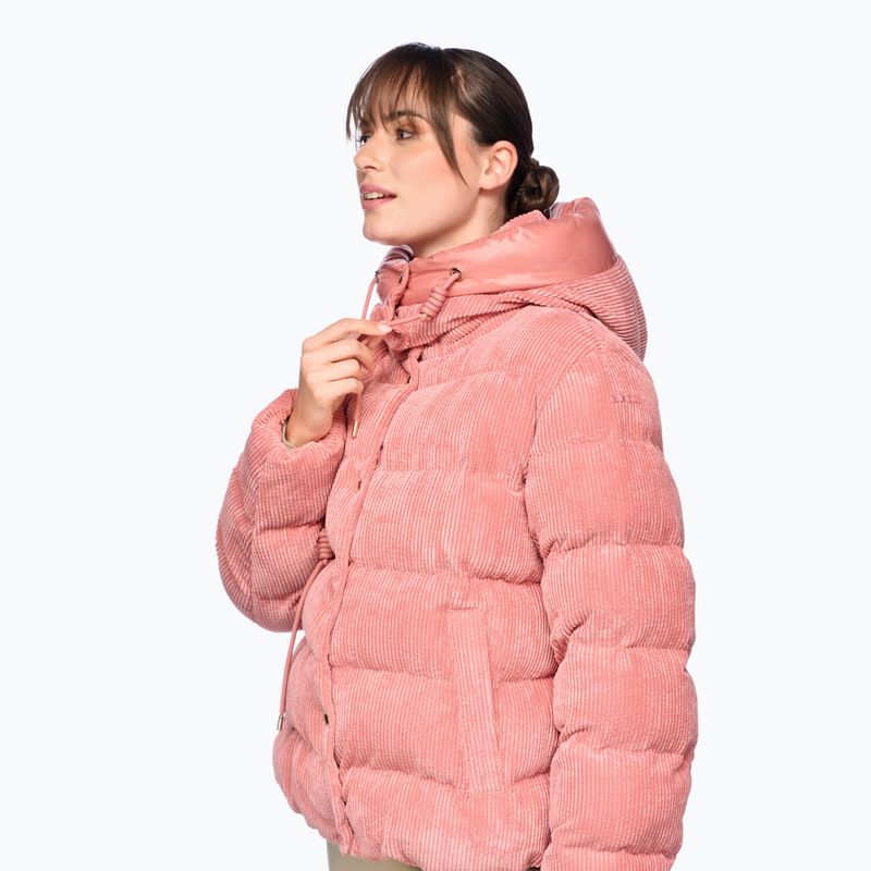 Dámská zateplená bunda Geox Loisia Parka dusty rose 4