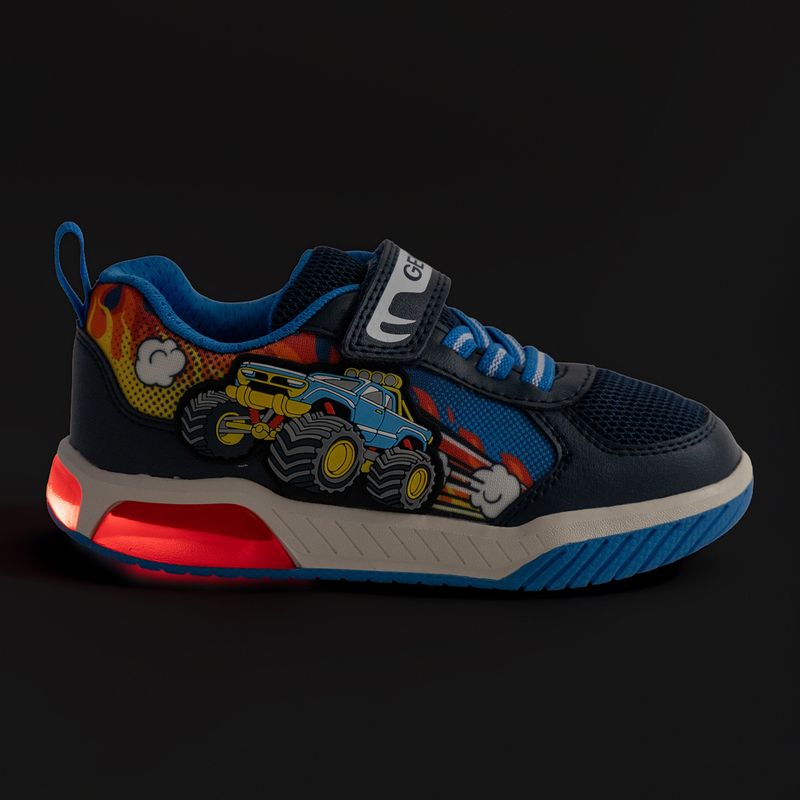 Dětské boty Geox Inek navy/light blue 8