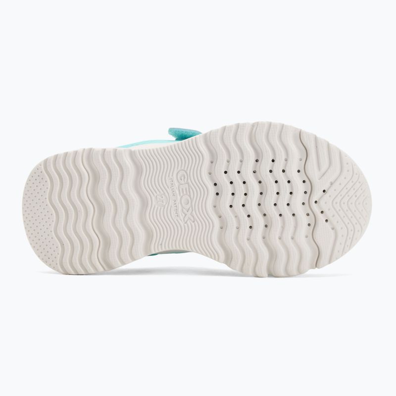 Dětské boty Geox Loftus sea green/lilac 4