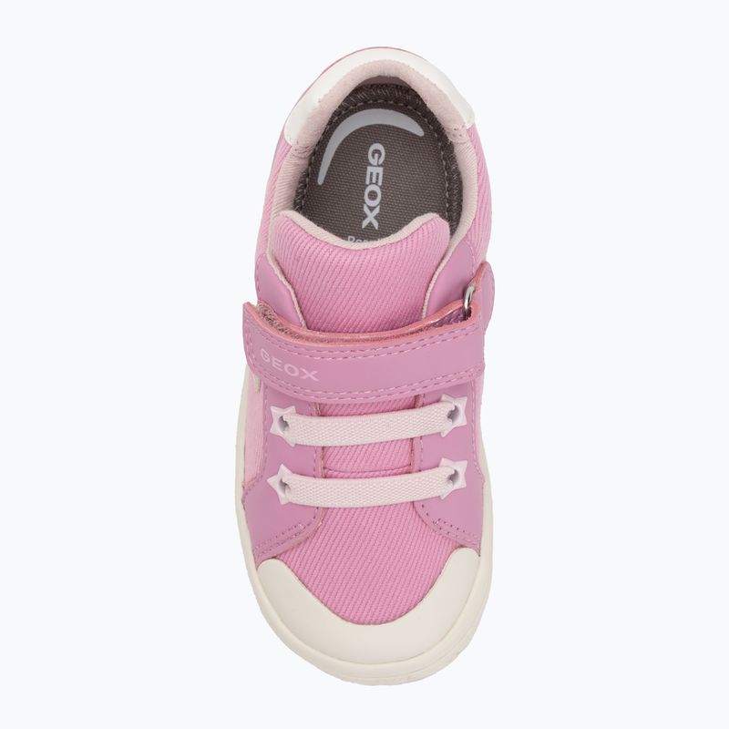 Dětské boty Geox Gisli dark pink 5