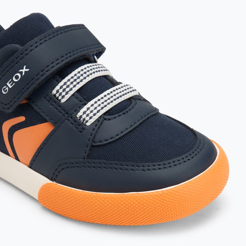 Dětské boty Geox Gisli navy/orange 7