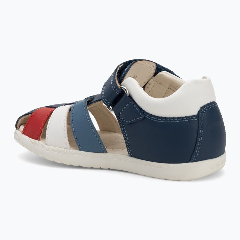 Dětské sandály Geox Macchia avio/white 3