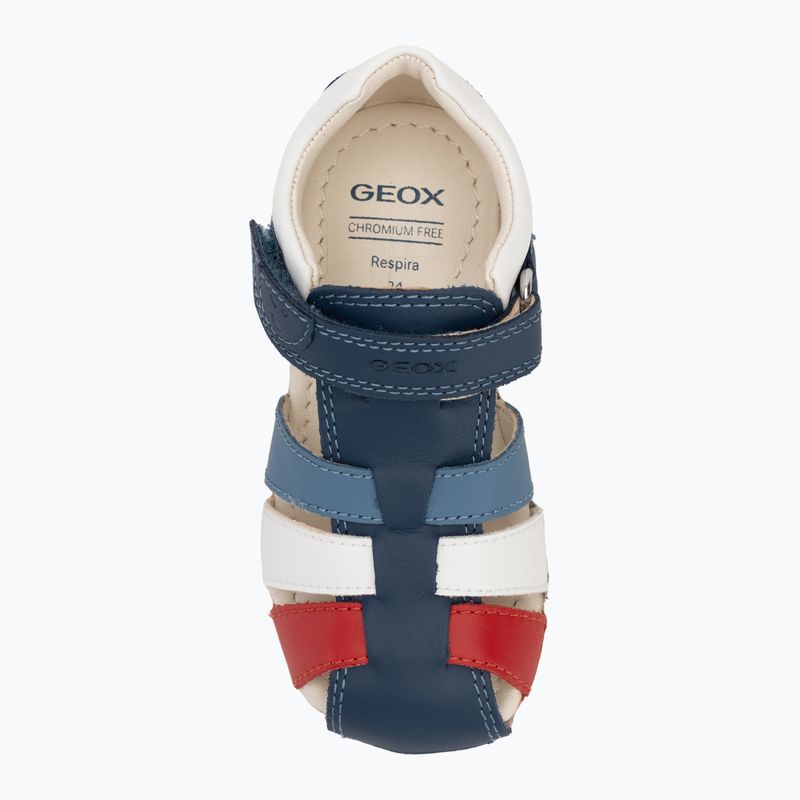 Dětské sandály Geox Macchia avio/white 5