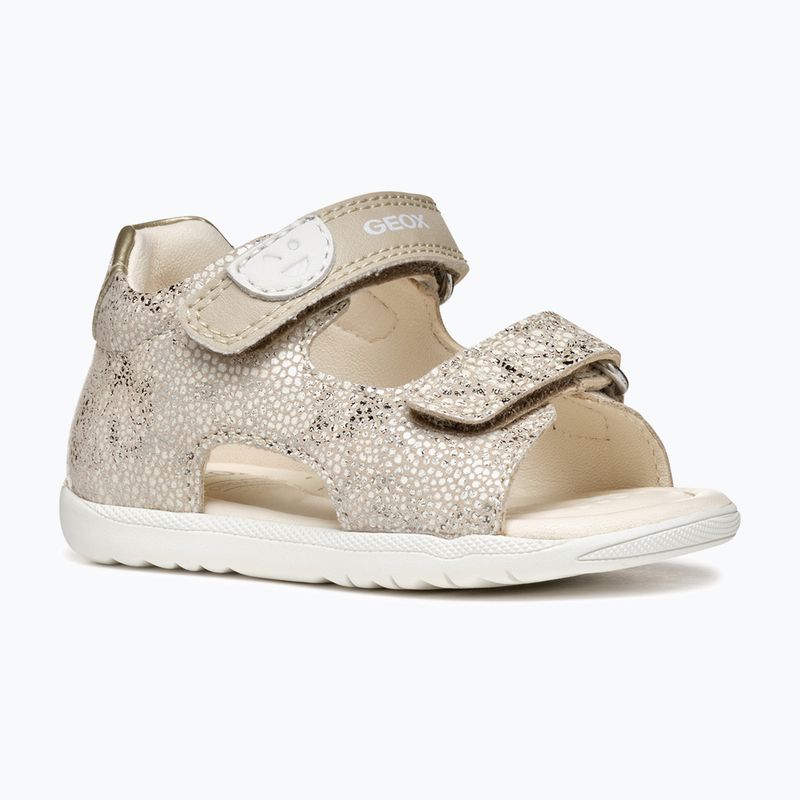 Dětské sandály Geox Macchia white/gold 8