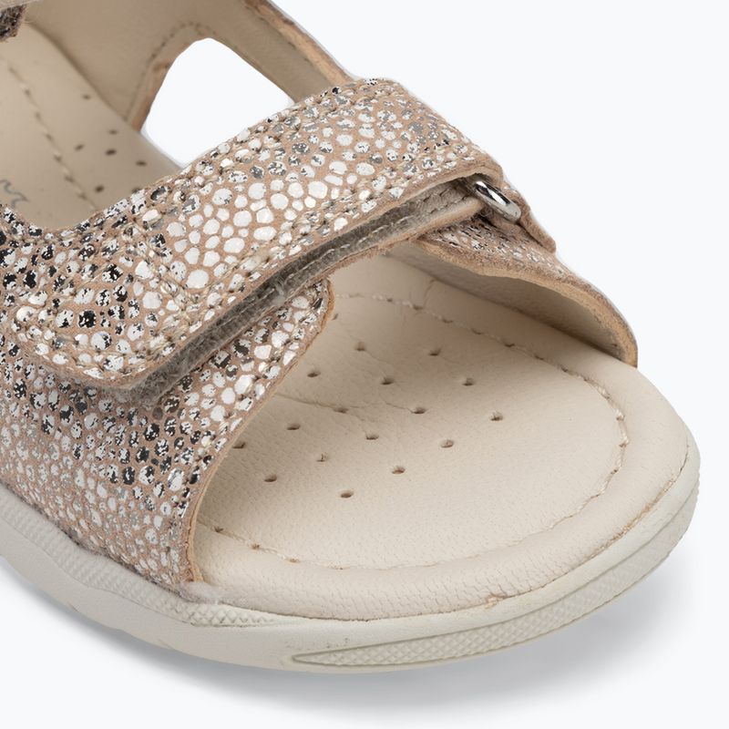 Dětské sandály Geox Macchia white/gold 7