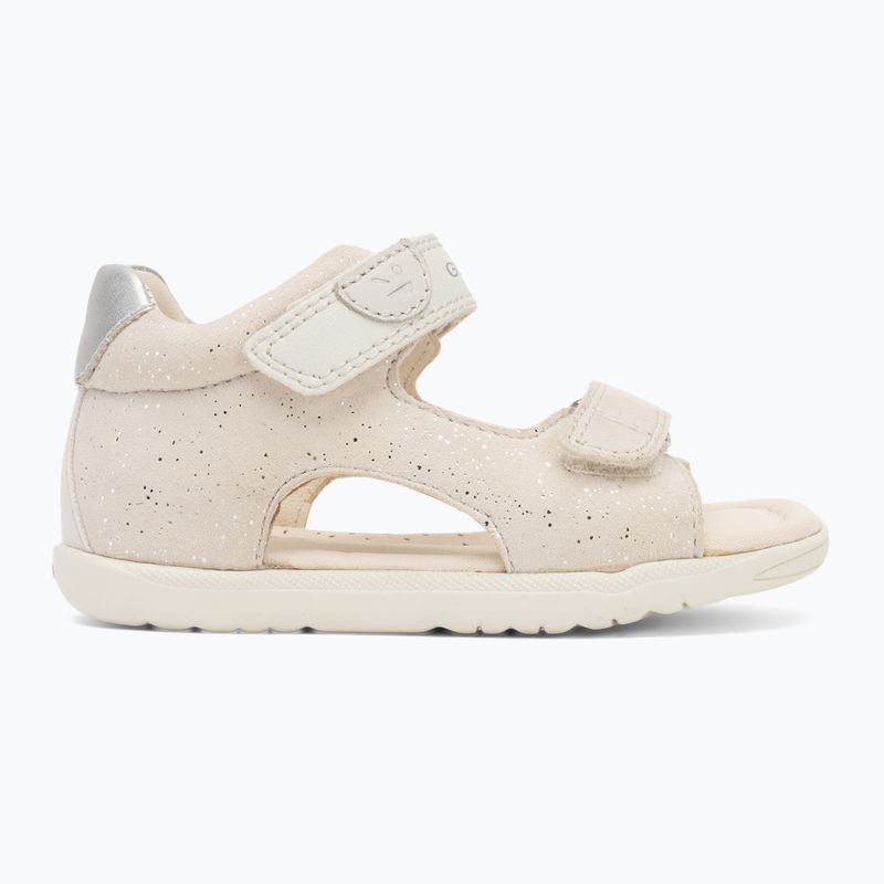 Dětské sandály Geox Macchia white/silver 2