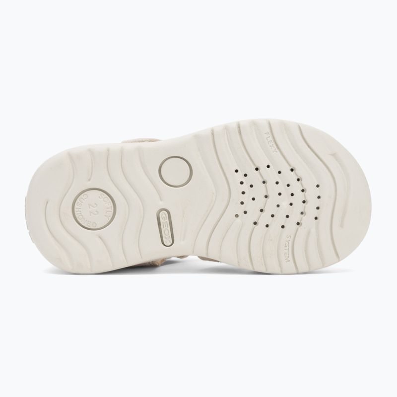 Dětské sandály Geox Macchia white/silver 4