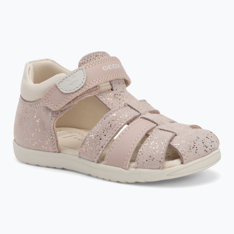 Dětské sandály Geox Macchia rose/off white