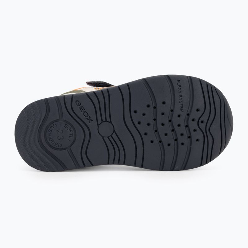 Dětské boty Geox Rishon navy/light orange 4
