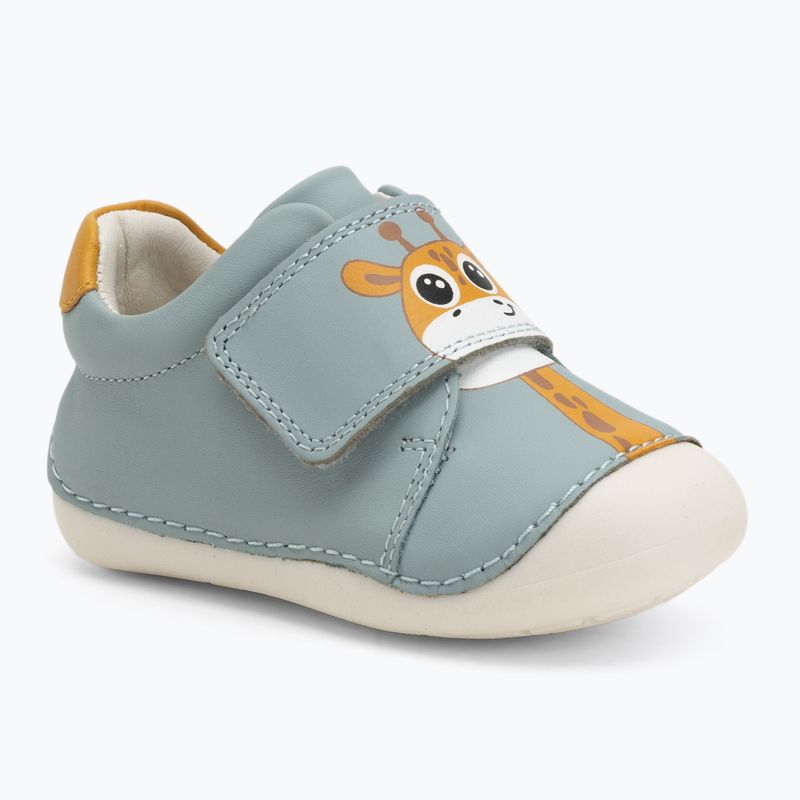 Dětské boty Geox Tutim sage/ochre yellow