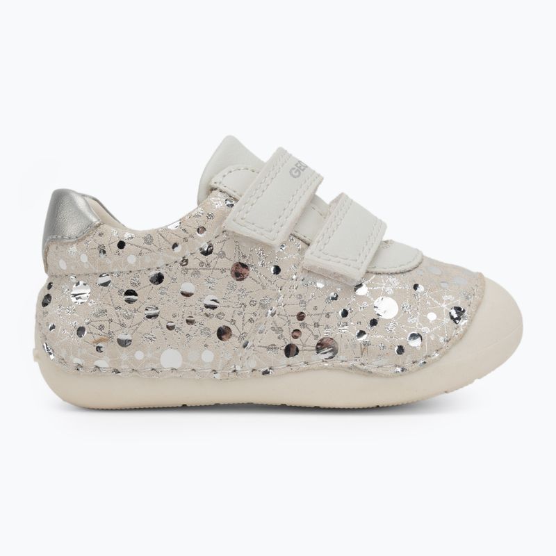 Dětské boty Geox Tutim white/silver 2