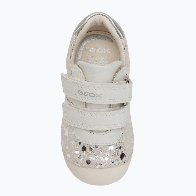 Dětské boty Geox Tutim white/silver 5