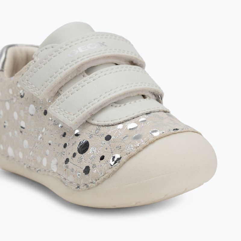 Dětské boty Geox Tutim white/silver 7