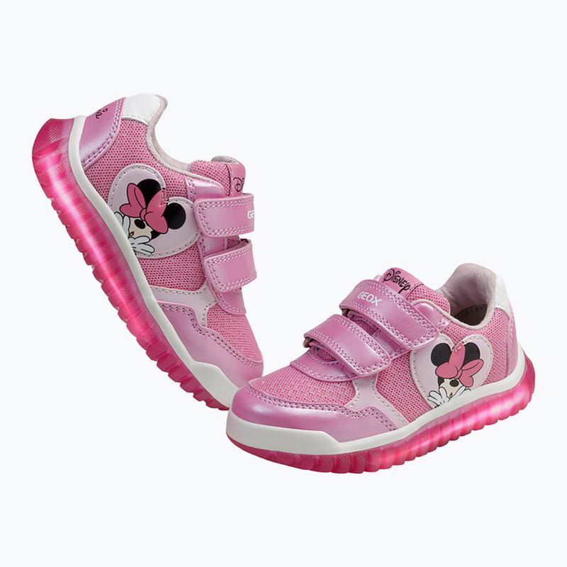 Dětské boty Geox Lightyloo dark pink 17