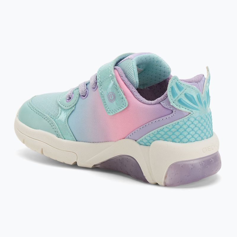 Dětské boty Geox Fadinlight sea green/lilac 3